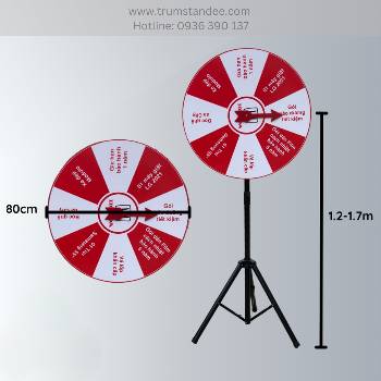 Vòng quay may mắn size lớn - Vòng quay trúng thưởng
