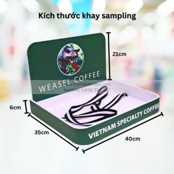 Khay sampling siêu thị
